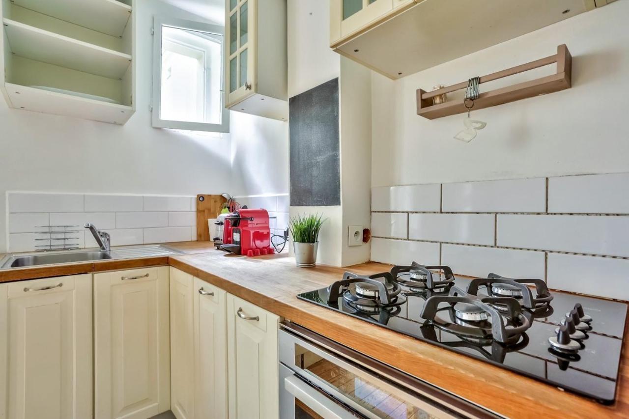 Appartement Quartier Pigalle Free Netflix Paris Luaran gambar